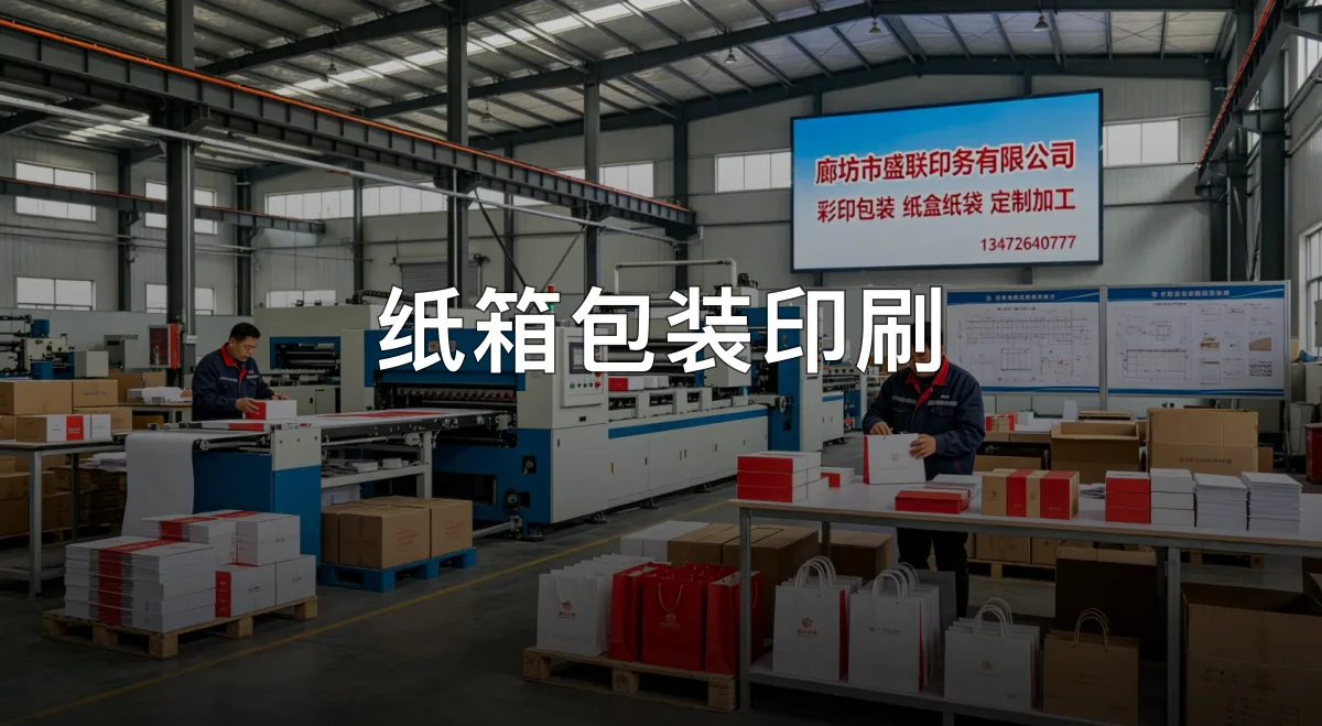 纸箱包装印刷 · 廊坊市盛联印务有限公司官方服务认证